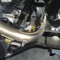 GPR exhaust compatible with  Polaris Trail Blazer 330 2003-2008, Deeptone Atv, Homologated legal full system exhaust, including removable db killer 