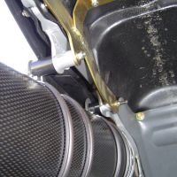 GPR exhaust compatible with  Swm Motorcycles RS 650 R  2017-2018, Furore Nero, Homologated legal slip-on exhaust including removable db killer and link pipe 
