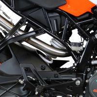 GPR exhaust compatible with  Ktm Rc 125 2017-2020, Albus Evo4, Homologated legal slip-on exhaust including removable db killer, link pipe and catalyst 