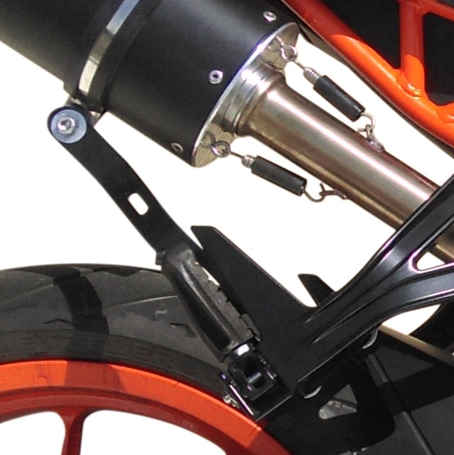 GPR exhaust compatible with  Ktm Rc 390 2015-2016, M3 Inox , Homologated legal slip-on exhaust including removable db killer, link pipe and catalyst 