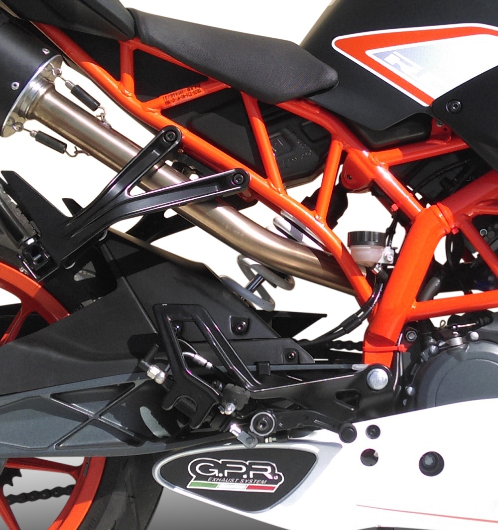 Scarico GPR compatibile con  Husqvarna Vitpilen 401 2021-2023, Decatalizzatore, Collettore decatalizzore, applicazione racing