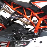Scarico GPR compatibile con  Husqvarna Vitpilen 401 2021-2023, Decatalizzatore, Collettore decatalizzore, applicazione racing
