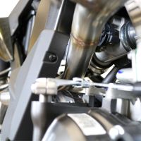Scarico GPR compatibile con  Aprilia Rx 125 2018-2020, Decatalizzatore, Collettore tubo decatalizzatore