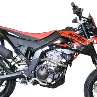 GPR exhaust compatible with  F.B. Mondial Smx 125 Enduro 2018-2020, Decatalizzatore, Decat pipe 