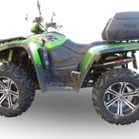 GPR escape compatível com  Artic Cat Thundercat 1000 2011-2021, Deeptone Atv, Escape legal, homologado, silenciador com db killer removível e tubo de ligação específico 