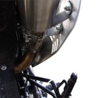 Scarico GPR compatibile con  Husqvarna TE 630 E - SMS 630 - Smr 630 2010-2014, Albus Ceramic, Coppia di terminali di scarico omologati, forniti con db killer removibili e raccordi specifici