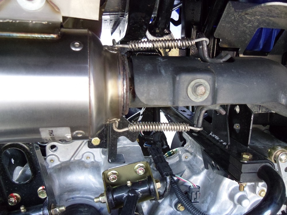 Scarico GPR compatibile con  Polaris Sportsman 800 X2 2007-2010  2007-2010, Deeptone Atv, Scarico omologato, silenziatore con db killer estraibile e raccordo specifico