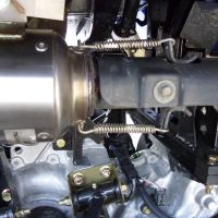 Scarico GPR compatibile con  Polaris Sportsman 800 X2 2007-2010  2007-2010, Deeptone Atv, Scarico omologato, silenziatore con db killer estraibile e raccordo specifico