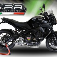 Scarico GPR compatibile con  Yamaha Mt-09 2021-2023, M3 Inox , Scarico completo racing, fornito con db killer estraibile e collettore, non conforme per uso stradale