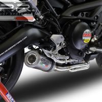 Scarico GPR compatibile con  Yamaha Mt-09 2021-2023, M3 Inox , Scarico completo racing, fornito con db killer estraibile e collettore, non conforme per uso stradale