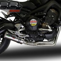Scarico GPR compatibile con  Yamaha Mt-09 2021-2023, M3 Inox , Scarico completo racing, fornito con db killer estraibile e collettore, non conforme per uso stradale
