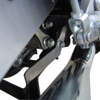 Scarico GPR compatibile con  Suzuki Gsf 650 Bandit - S  2005-2006, Trioval, Terminale di scarico omologato, fornito con db killer estraibile, catalizzatore e raccordo specifico