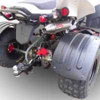 GPR exhaust compatible with  Beeline Bestia 5.5 Supermoto -Offroad 2011-2021, Deeptone Atv, Homologated legal full system exhaust, including removable db killer 