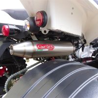 GPR exhaust compatible with  Beeline Bestia 5.5 Supermoto -Offroad 2011-2021, Deeptone Atv, Homologated legal full system exhaust, including removable db killer 