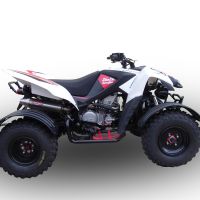 GPR exhaust compatible with  Beeline Bestia 5.5 Supermoto -Offroad 2011-2021, Deeptone Atv, Homologated legal full system exhaust, including removable db killer 