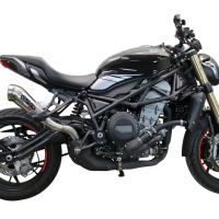 GPR exhaust compatible with  Benelli 752 S 2022-2024, Powercone Evo, Homologated legal slip-on exhaust including removable db killer and link pipe 