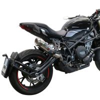 GPR exhaust compatible with  Benelli 752 S 2022-2024, Powercone Evo, Homologated legal slip-on exhaust including removable db killer and link pipe 