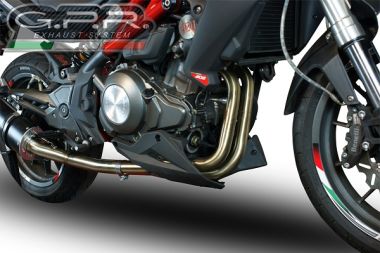 Scarico GPR compatibile con  Benelli Bn 302 S 2015-2020, Decatalizzatore, Collettore tubo decatalizzatore