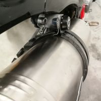 GPR exhaust compatible with  Beta Alp 4.0 2018-2020, Furore Evo4 Poppy, Homologated legal slip-on exhaust including removable db killer, link pipe and catalyst 