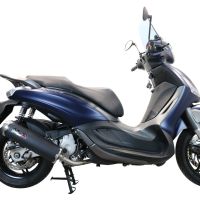 Scarico GPR compatibile con  Piaggio Beverly 350  2016-2020, Evo4 Road, Scarico completo omologato,fornito con db killer estraibile,catalizzatore e collettore