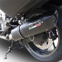GPR exhaust compatible with  Bmw K 1600 Gt 2022-2024, Furore Evo4 Nero, Dual Homologated legal slip-on exhaust including removable db killers and link pipes 