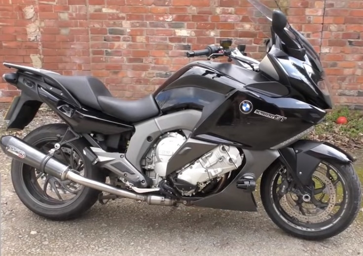 GPR escape compatible con  Bmw K 1600 Gt 2010-2016, New Grand Prix Evo Poppy, Par de terminales de escape homologados, con db killer extraíbles y tubos de conexión específicos 