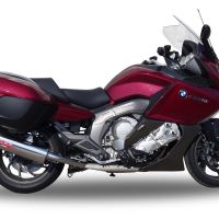 GPR exhaust compatible with  Bmw K 1600 Gt 2010-2016, Trioval, Dual Homologated legal slip-on exhaust including removable db killers and link pipes 