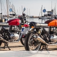 GPR exhaust compatible with  Suzuki Tu 250 Xx  1997-2003, Ultracone Inox Cafè Racer, Universal Homologated legal silencer, including removable db killer, without link pipe  