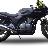 GPR exhaust compatible with  Honda Cb 500 - S 1993-2005, Trioval, Homologated legal slip-on exhaust including removable db killer and link pipe 