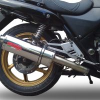 GPR exhaust compatible with  Honda Cb 500 - S 1993-2005, Trioval, Homologated legal slip-on exhaust including removable db killer and link pipe 