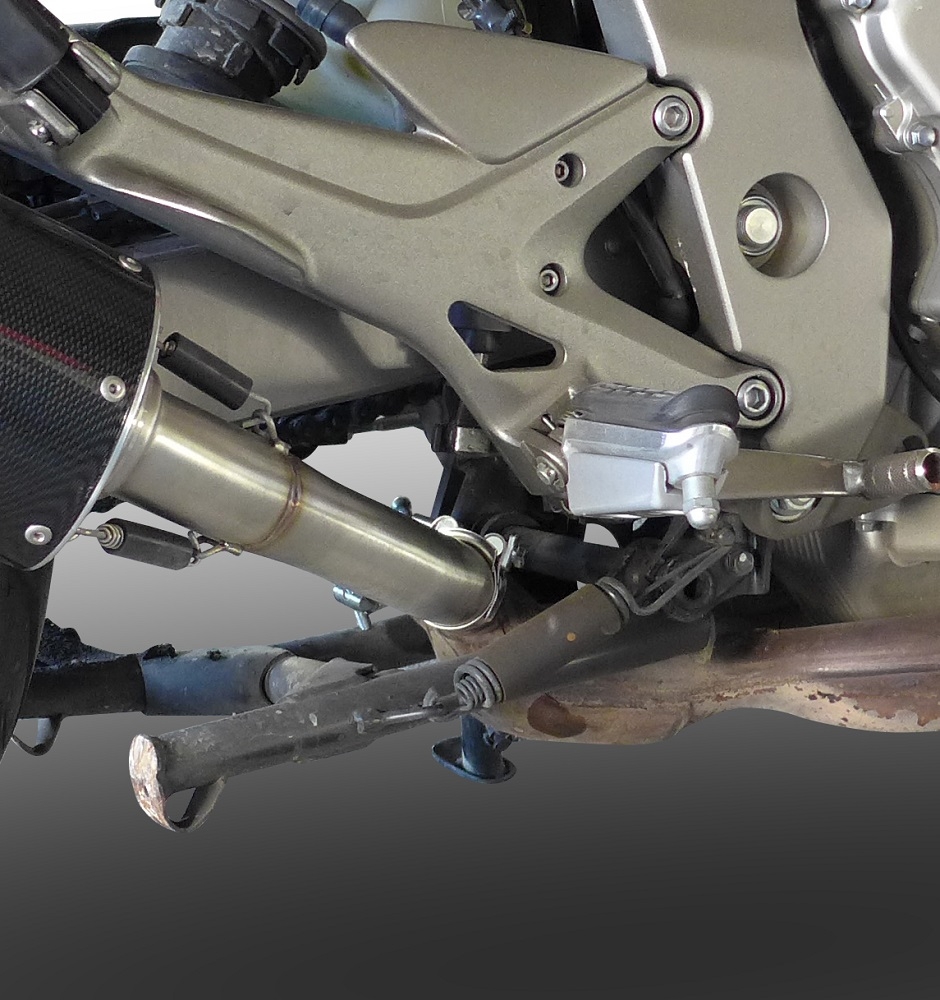 GPR exhaust compatible with  Honda Cbf 1000 - ST  2006-2009, Trioval, Dual Homologated legal slip-on exhaust including removable db killers and link pipes 