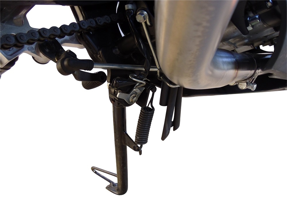 Scarico GPR compatibile con  Honda Cbr 125 R 2011-2016, Furore Nero, Scarico completo omologato,fornito con db killer estraibile,catalizzatore e collettore