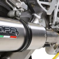 GPR exhaust compatible with  Honda Cbr 600 F - Sport  2001-2007, Trioval, Homologated legal slip-on exhaust including removable db killer, link pipe and catalyst 