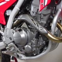 Scarico GPR compatibile con  Honda Crf 250 M 2013-2016, Albus Ceramic, Scarico completo omologato,fornito con db killer estraibile,catalizzatore e collettore