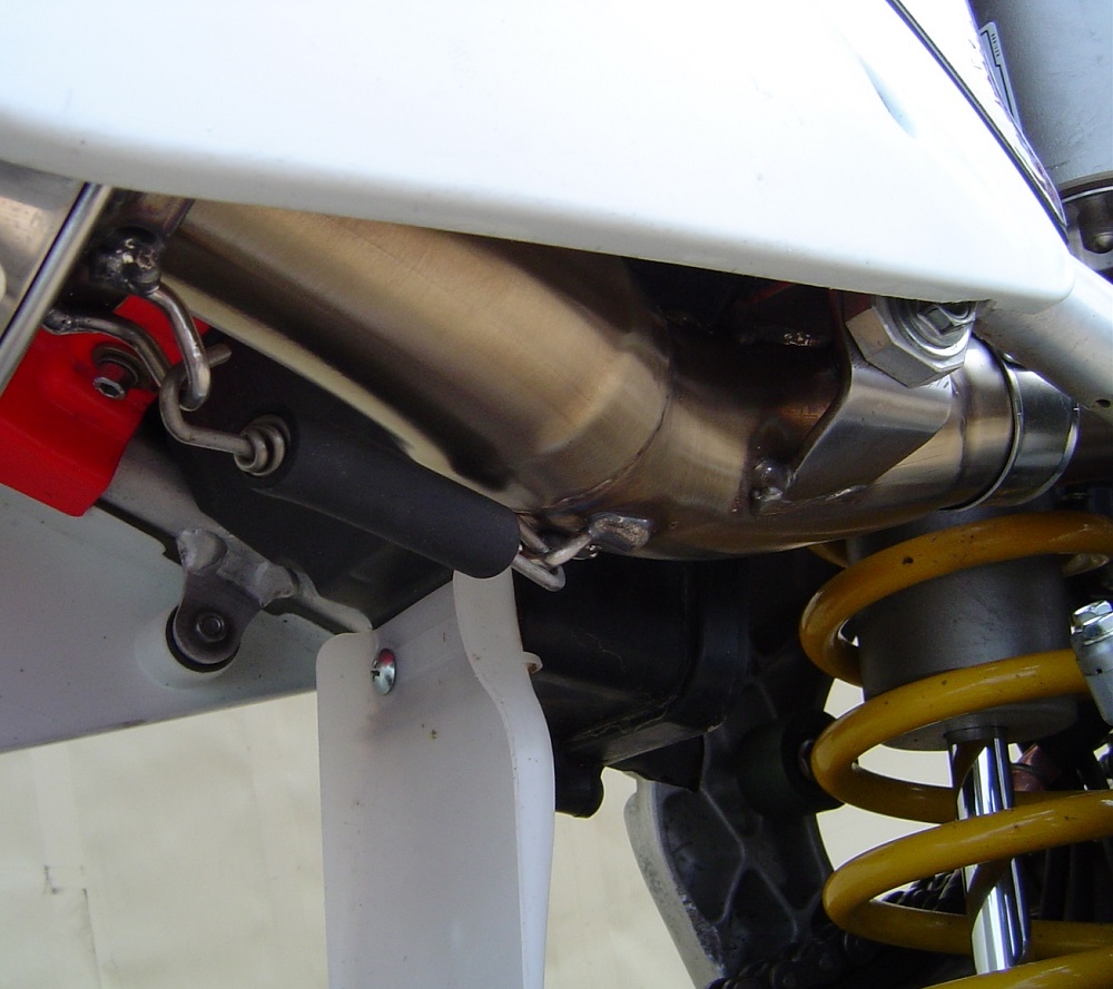 Scarico GPR compatibile con  Honda Crf 250 R  2003-2005, Albus Ceramic, Scarico completo omologato,fornito con db killer estraibile e collettore