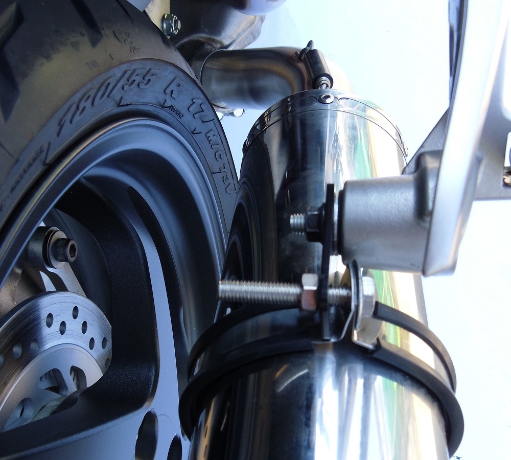 Scarico GPR compatibile con  Honda Crossrunner 800 Vfr 800 X 2011-2014, Albus Ceramic, Scarico omologato, silenziatore con db killer estraibile e raccordo specifico