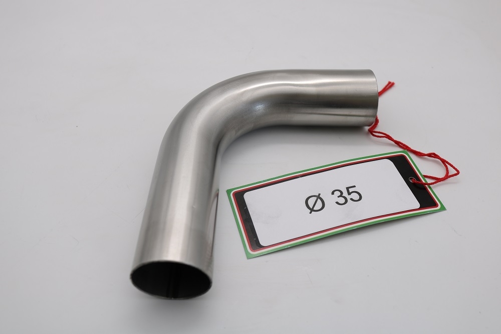 Scarico GPR compatibile con  Cafè Racer Cafè Racer 1980-2021, Curva inox - Inox Curve Diam 38, Curva inox - Inox Curve Diam 38