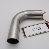 Scarico GPR compatibile con  Cafè Racer Cafè Racer 1980-2021, Curva inox - Inox Curve Diam 35, Curva inox - Inox Curve Diam 35