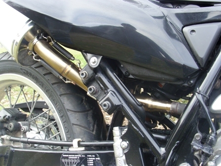 Scarico GPR compatibile con  Suzuki Dr 125 - Sm 2008-2015, Furore Nero, Terminale di scarico omologato, fornito con db killer estraibile, catalizzatore e raccordo specifico