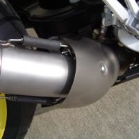 Scarico GPR compatibile con  Bmw K 1200 Gt 2006-2008, Albus Ceramic, Terminale di scarico omologato,fornito con db killer estraibile,catalizzatore e collettore
