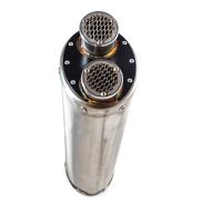 Scarico GPR compatibile con  Cf Moto 800 Mt Touring 2022-2024, Dual Titanium, Scarico omologato, silenziatore con db killer estraibile e raccordo specifico