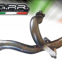 GPR exhaust compatible with  Ducati Multistrada 1260 2018-2020, Decatalizzatore, Decat pipe 