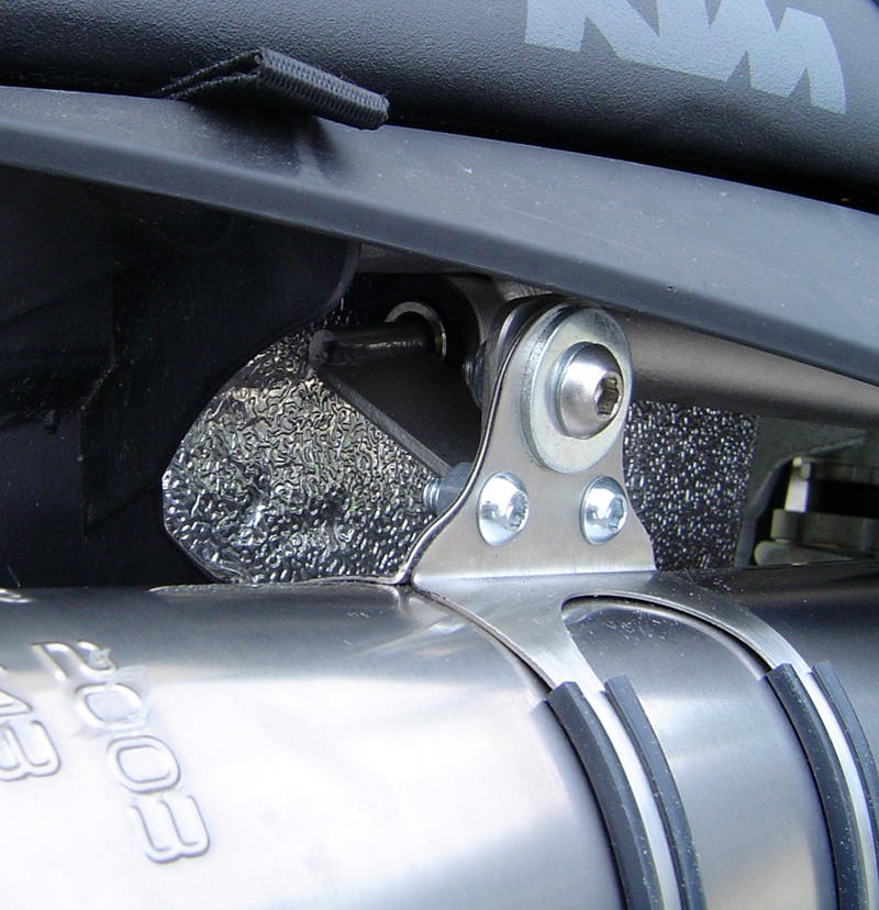 GPR escape compatível com  Ktm Superduke 990 - R ( LC8) 2004-2012, Albus Ceramic, Par de terminais de exaustão aprovados, com db killer removível, catalisadores e tubo de conexão específico 
