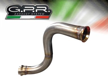 Scarico GPR compatibile con  Ktm Duke 125 2021-2023, Decatalizzatore, Collettore decatalizzore, applicazione racing