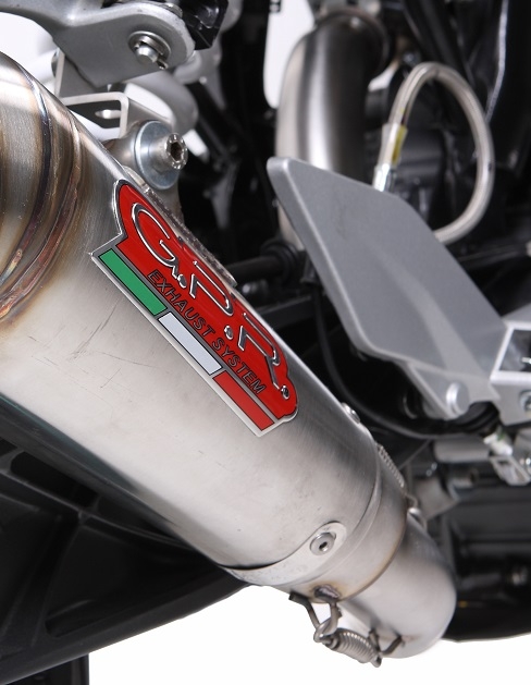 GPR exhaust compatible with  Ktm Duke 200 2012-2024, Powercone Evo, Homologated legal slip-on exhaust including removable db killer, link pipe and catalyst 