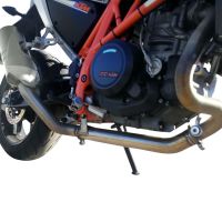 Scarico GPR compatibile con  Ktm Duke 690 2012-2016, Decatalizzatore, Collettore decatalizzore, applicazione racing