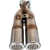 Scarico GPR compatibile con  Zontes Zx 310 2018-2020, F205, Scarico omologato, silenziatore con db killer estraibile e raccordo specifico