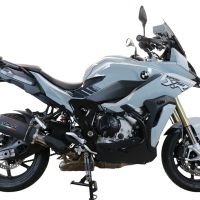 Scarico GPR compatibile con  Bmw S 1000 XR -M  2020-2024, Furore Evo4 Nero, Scarico omologato, silenziatore con db killer estraibile e raccordo specifico