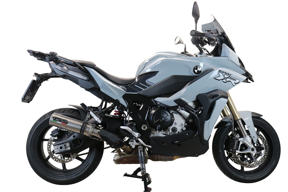 Scarico GPR compatibile con  Bmw S 1000 XR -M  2020-2024, M3 Inox , Terminale di scarico racing, con raccordo, senza omologazione