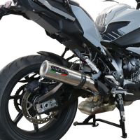 Scarico GPR compatibile con  Bmw S 1000 XR -M  2020-2024, M3 Inox , Terminale di scarico racing, con raccordo, senza omologazione